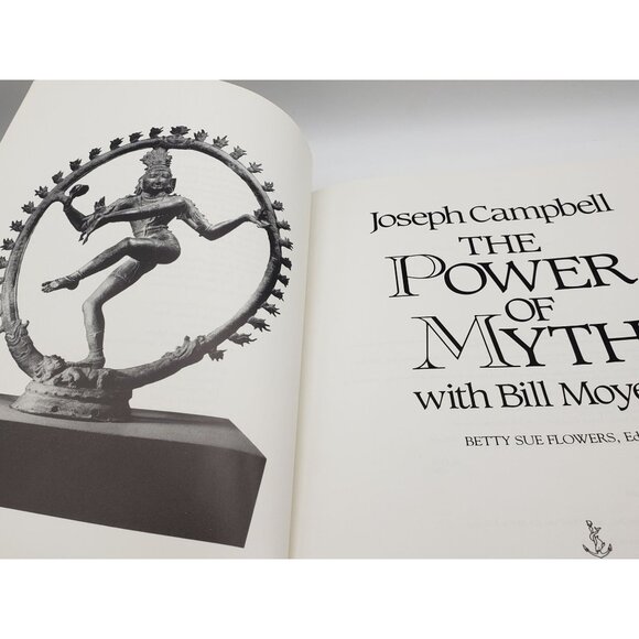 Joseph Campbell The Power Of Myth First Edition Hardcover With Bill Moyers - Picture 2 of 13